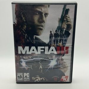 Mafia III for PC DVD ROM Complete In Box Great Condition with Map and Manual